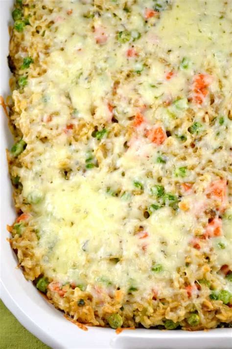 Creamy Vegetable And Rice Casserole Vegetable Casserole Recipes