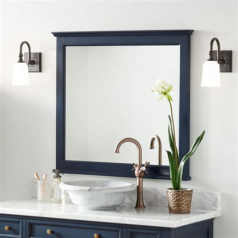 Awasome Blue Bathroom Mirror 2023 Bachelor Pad Bedroom