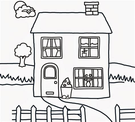 Dibujos De Casas Infantiles Para Colorear Acerca De Las Casas