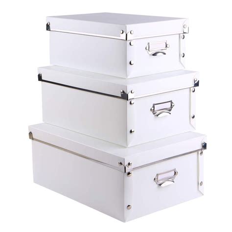 Find great deals on ebay for storage boxes with lids. Eagle Decorative Storage Box with Lid, Plastic, 3 in 1 Set ...