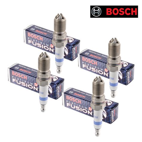 Set Of 4 Bosch Platinum Spark Plug 4504 For Ford Mercury Buick