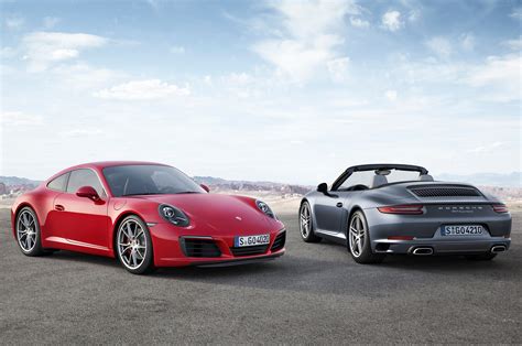 2017 Porsche 911 Carrera Gets All Turbocharged Engine Lineup