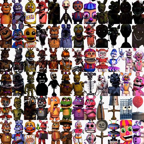 The Ultimate Ultimate Custom Night Every Animatronic Five Nights At