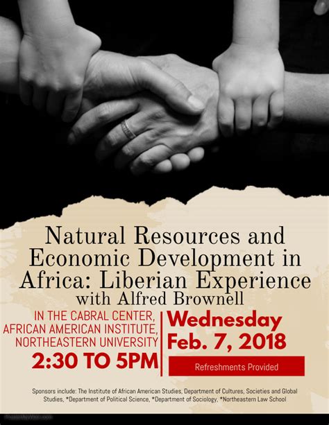 Natural Resources And Economic Development In Africa Liberian
