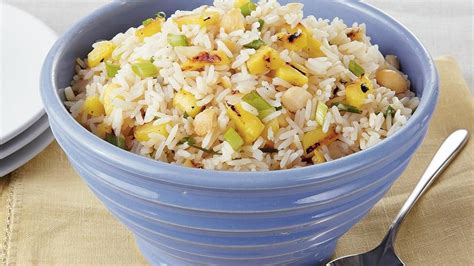 Tropical Rice Pilaf Recipe Rice Side Dishes Vegetarian Main Dishes
