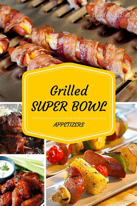 Healthy and light this appetizer is a perfect starter for a nice meal. Grilled Super Bowl Appetizers - Gourmet Grillmaster