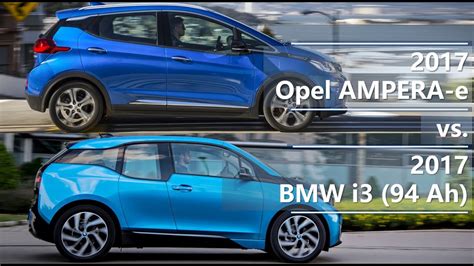 Fast forward to 2017, and the bolt is the newest ev and it is racking up multiple awards fast, including motor trend car of the year, and 2017 north american car of the year. 2017 Opel AMPERA-e vs. 2017 BMW i3 (94 Ah) (technical comparison) - YouTube