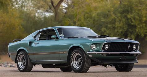Unleashing The Power Of The 1969 Ford Mustang Mach 1 A Timeless Classic