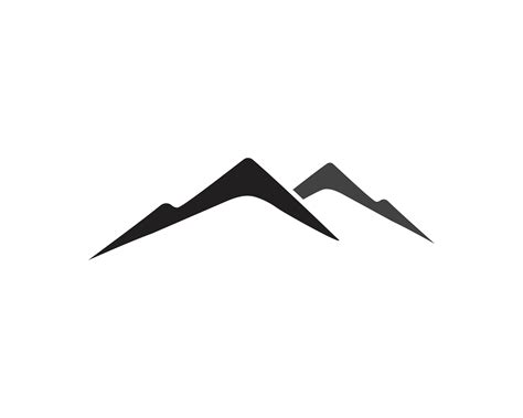 Minimalist Landscape Mountain Logo Design Inspirations 596251 Vector