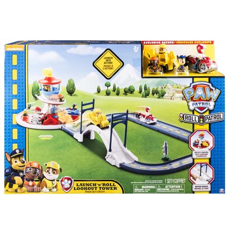 Spin Master Paw Patrol Paw Patrol Launch N Roll Lookout Tower Track Set