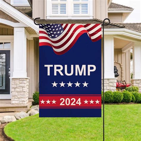 Homissor Donald Trump 2020 Garden Flags Keep America Great Again
