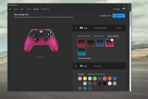 Xbox Design Lab Comes To Microsoft Store App On Xbox One
