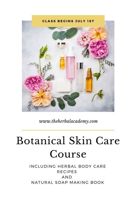 Botanical Skin Care Course Herbal Academy Botanics Skin Care