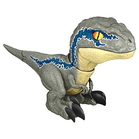 Jurassic World Dominion Uncaged Rowdy Roars Velociraptor Beta Dinosaur Action Figure Toy T