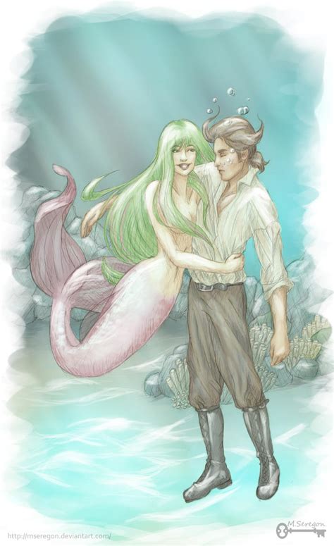 The Mermaid And The Sailor By Mseregon On Deviantart