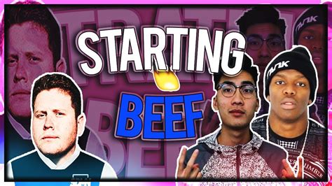 starting beef ksi ricegum v behzinga drama alextube youtube