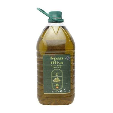 Span Oliva Extra Virgin Olive Oil Oilve Oil 3 Litre Healthcare