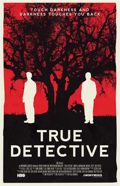 True Detective Season 1 Poster William Henry Design