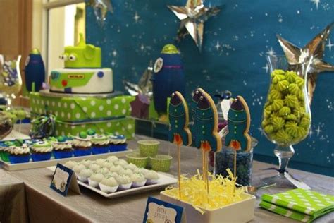 I Love This Toy Story Dessert Table Buzz Lightyear Party Buzz