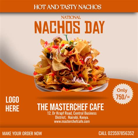 National Nachos Day Template Postermywall