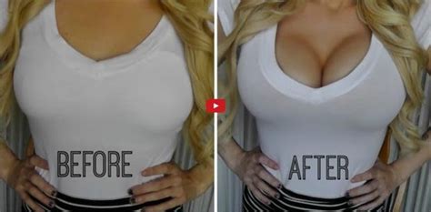 Bigger Boobs Without Surgery How To Increase You Cleavage In Five