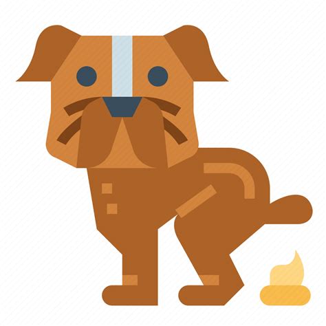 Animal Dog Pet Pooping Shit Icon Download On Iconfinder
