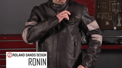 Home » aftermarket men's leather jackets » roland sands design men's ronin leather jacket. Roland Sands Design Ronin Leather Jacket - available from ...