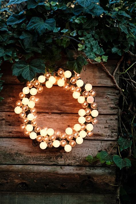 ways  decorate  outdoor string lights sunset