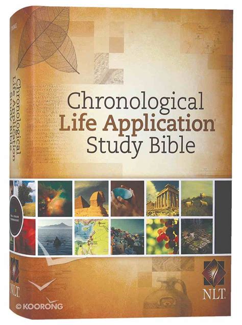 Nlt Chronological Life Application Study Bible Black Letter Edition
