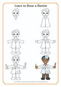 Drawing a child's portrait is fun and rewarding. Learn to Draw a Dentist