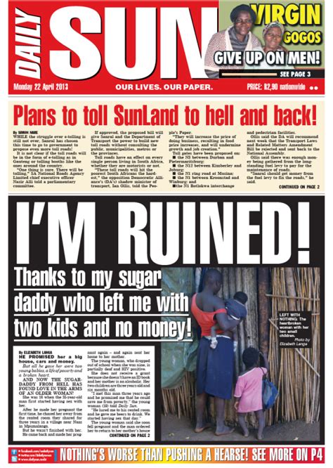 French daily describes cupping therapy as 'islamic exorcism'. "I`m ruined! Thanks to my sugar daddy..." - Daily Sun ...