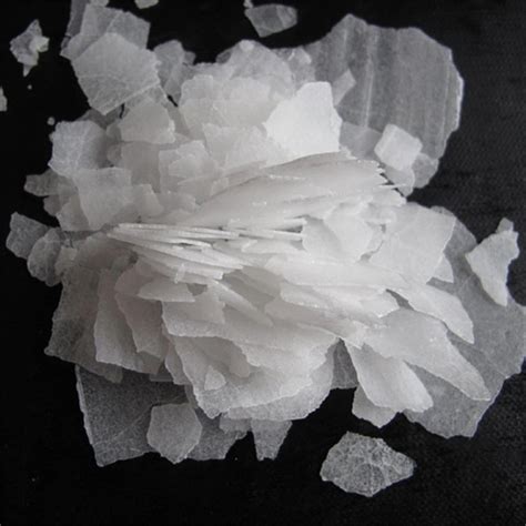 Industrial Grade 99 Sodium Hydroxid Caustic Soda Flakes For Paper Manufacture CAS 1310 73 2