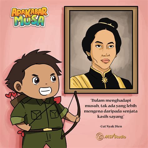 Gambar Karikatur Pahlawan Indonesia Casazena