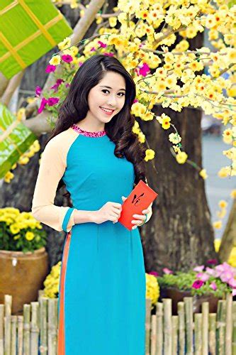 Buy Ao Dai Traditional Viet Nam Vietnamese Long Dress Collections