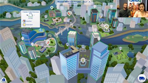 The Sims 4 City Living Interactive Map Flickr
