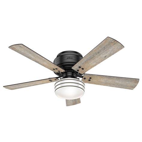 California prop 65 requires us to inform you that lighting, accessories, furniture and other products sold here may contain lead, lead compounds. Hunter 52-Inch Matte Black LED Ceiling Fan with Light with ...