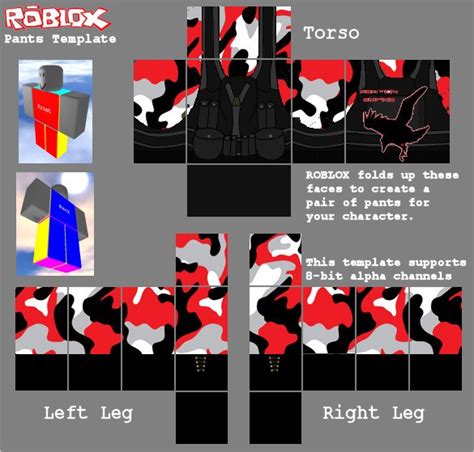 Roblox Pants Template Design