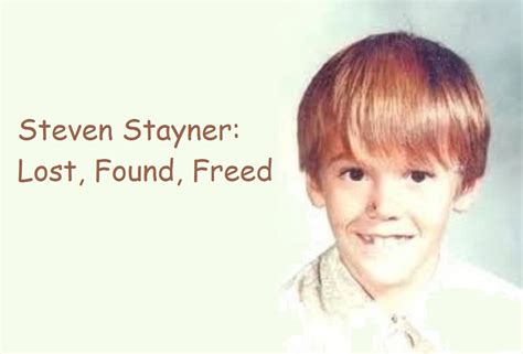 Steven Stayner Lost Found Freed The Scare Chamber