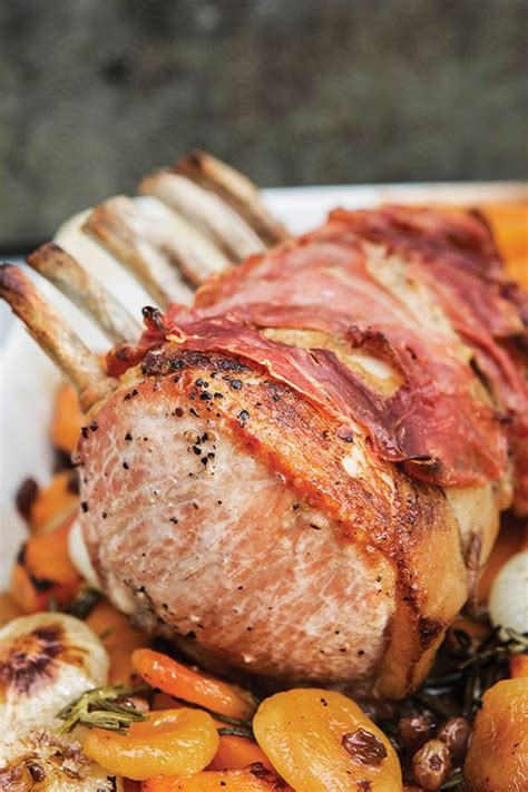 The fat in the meat bastes everything from the inside, while the collagen in the meat starts to break down around 160°f. Bone-in Pork Loin Roast - Denninger's Foods Of The World ...