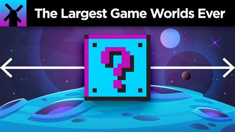 The True Size Of The Biggest Game Worlds Ever Youtube