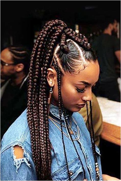 30 best fun and unique braided hairstyles to wear in 2020. Pin by KIARA HERRING on Kii | Hair styles, Natural hair ...