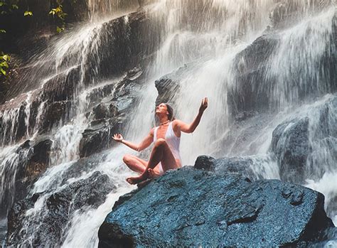 Stepping Behind The Waterfall Hope Connection