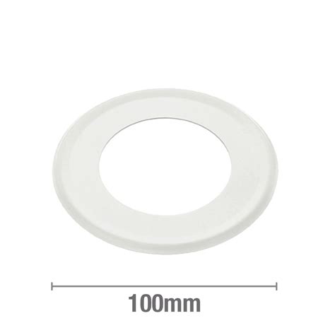 Cover Plate White Metal 50mm Pvc Per 1 Plumbers Choice