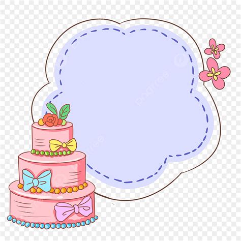 Multi Layer Cake Hd Transparent Holiday Cake Birthday Cake Cake Border