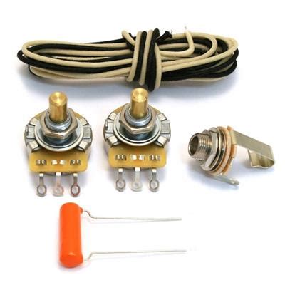 The full range of tone at both the upper and lower ends of the spectrum traditional vintage plus for precision bass. EP-4139-000 Precision Bass® Wiring Kit ALLPARTS