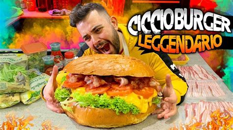 Ciccioburger Leggendario Hamburger Gigante Da Record 100k Like Sfida