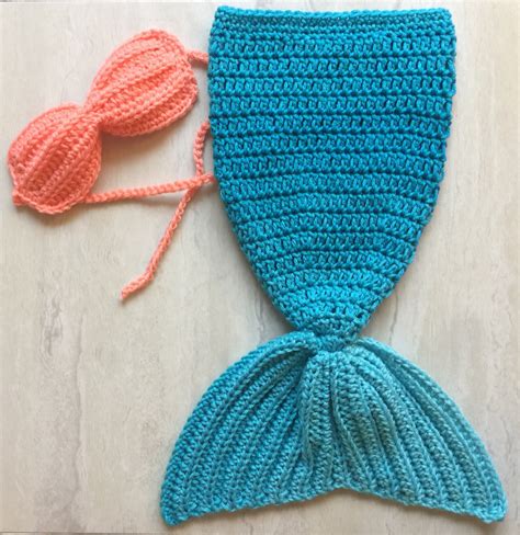 Crochet Mermaid Outfit Baby Mermaid Tail Mermaid Baby Etsy