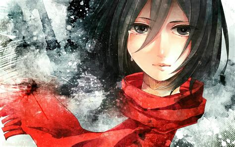 Fan Art Mikasa Ackerman Shingeki No Kyojin Mayra Flores