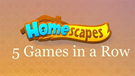 Homescapes I Won Five 5 Games In A Row Faze Clan Youtube