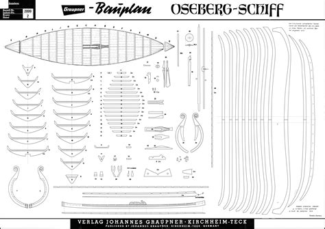 Model Ship Building Boat Building Plans Viking Drawings Diy